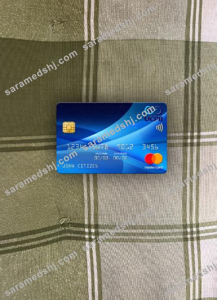 Philippines The United Coconut Planters Bank (UCPB) mastercard photolook front